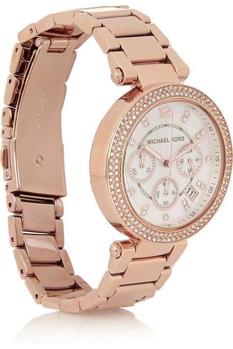 swarovski michael kors watch